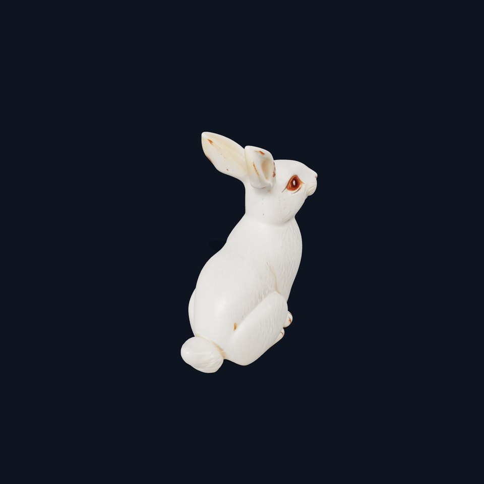 Charming Rabbit Figurine Model Pack